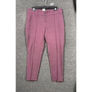 Cartonnier Charlie Ankle Pants Womens 8 Slim Fit Stretch Workwear Anthropologie